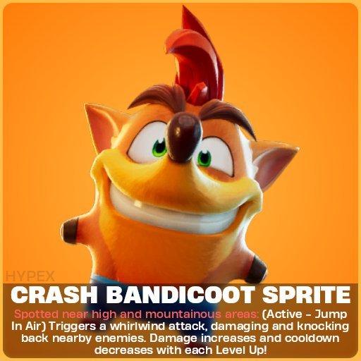 TheKiwiDragon's tweet photo. A whirlwind that damages and does knockback? 

This Crash Bandicoot sprite is gonna be fun. https://t.co/tV8pCcIskR