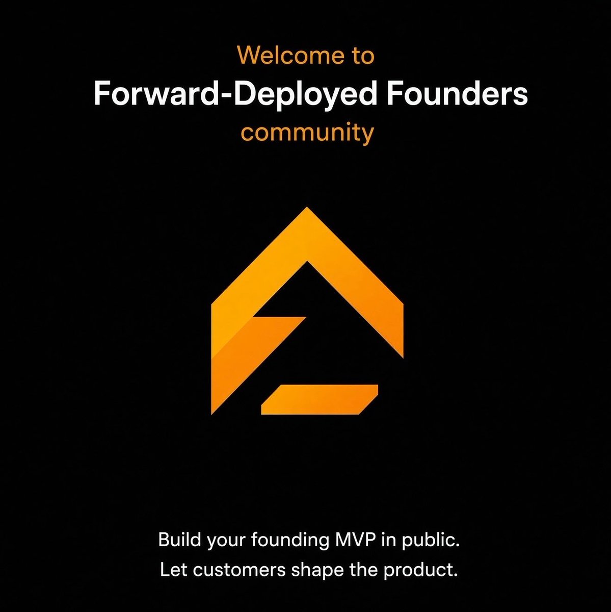 di7marketops's tweet photo. @buildaswego  Forward-deployed model.

1. Build your founding mvp in public (saas/web3) 

2.Let the First N customer shape your product  and build direction .

#buildinpublic #buildwithcustomers #buildaswego #founders #entrepreneurs https://t.co/ohBwq6dpyF