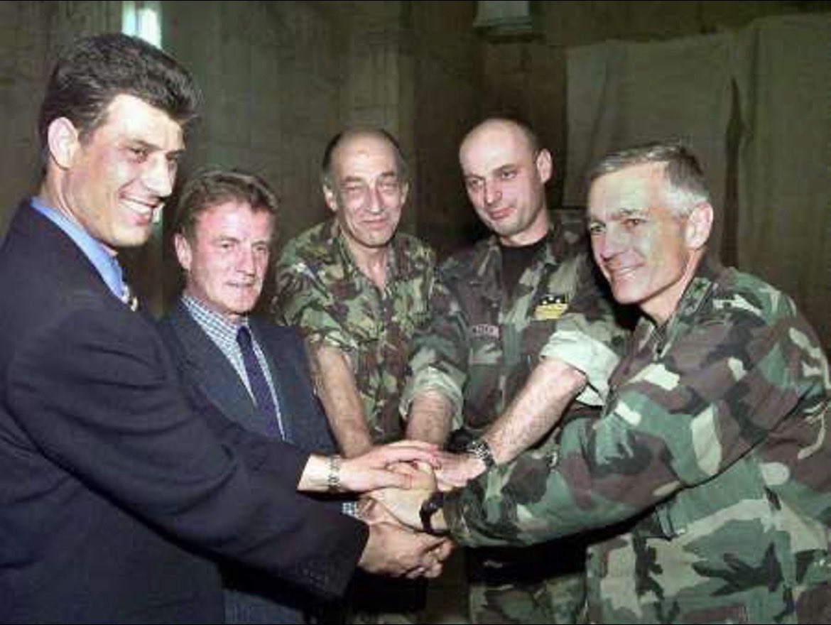 SerbHero's tweet photo. When #Thaci is found guilty by a #Serbian court for the joint criminal enterprise seen below, then I’ll rejoice: https://t.co/SNULGjQkkc