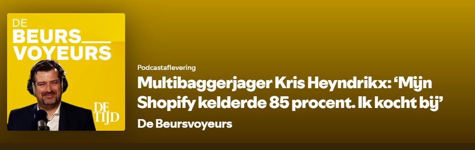 elvermo's tweet photo. De magie v stockpicking, die ik zo graag verdedig, is de hoop op die ene grote multiplier

Kris Heyndrikx (@fromvalue) pompt zijn ziel &amp; zaligheid in de zoektocht nr multibaggers, &amp; krijgt daar ook veel tractie mee 

Hele eer om v gedachten te wisselen 🎧🙏
$MELI, $RKLB, $CRWD,.. https://t.co/mcGrgYiubC