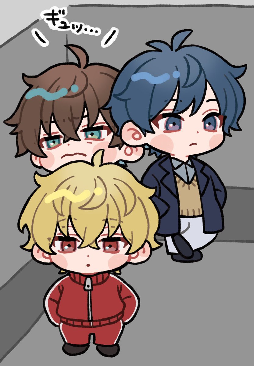 fumineo123's tweet photo. エレベーターで端っこに追いやられる無音さん https://t.co/bhet9K0030