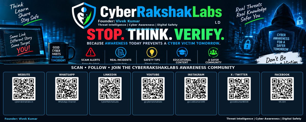 vivekkumar86538's tweet photo. 🚨 CyberRakshakLabs (https://t.co/2pavVsqatQ) Cybercrime-as-a-Service: Where Are Attackers Going Next?
✅ VectraRAT provides an interesting window into the changing cybercrime economy.
#CyberSecurity #ThreatIntelligence #Cybercrime #Malware #MaaS #VectraRAT #CyberRakshakLabs https://t.co/pkl2yf4beL