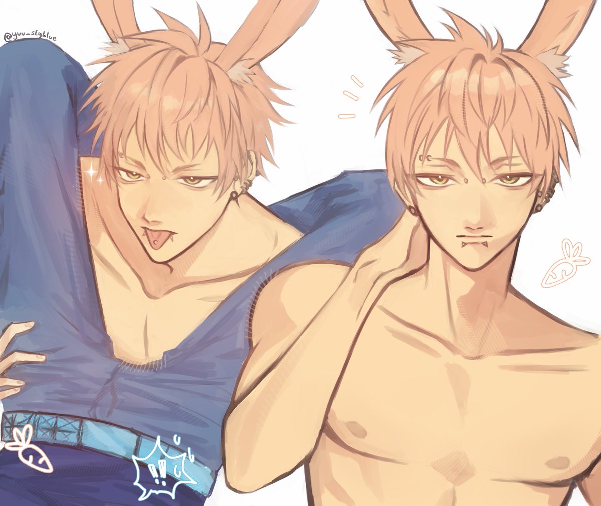 yuu_slyblue's tweet photo. bunny boi 🥕
#dmmd https://t.co/iMyystf9jR