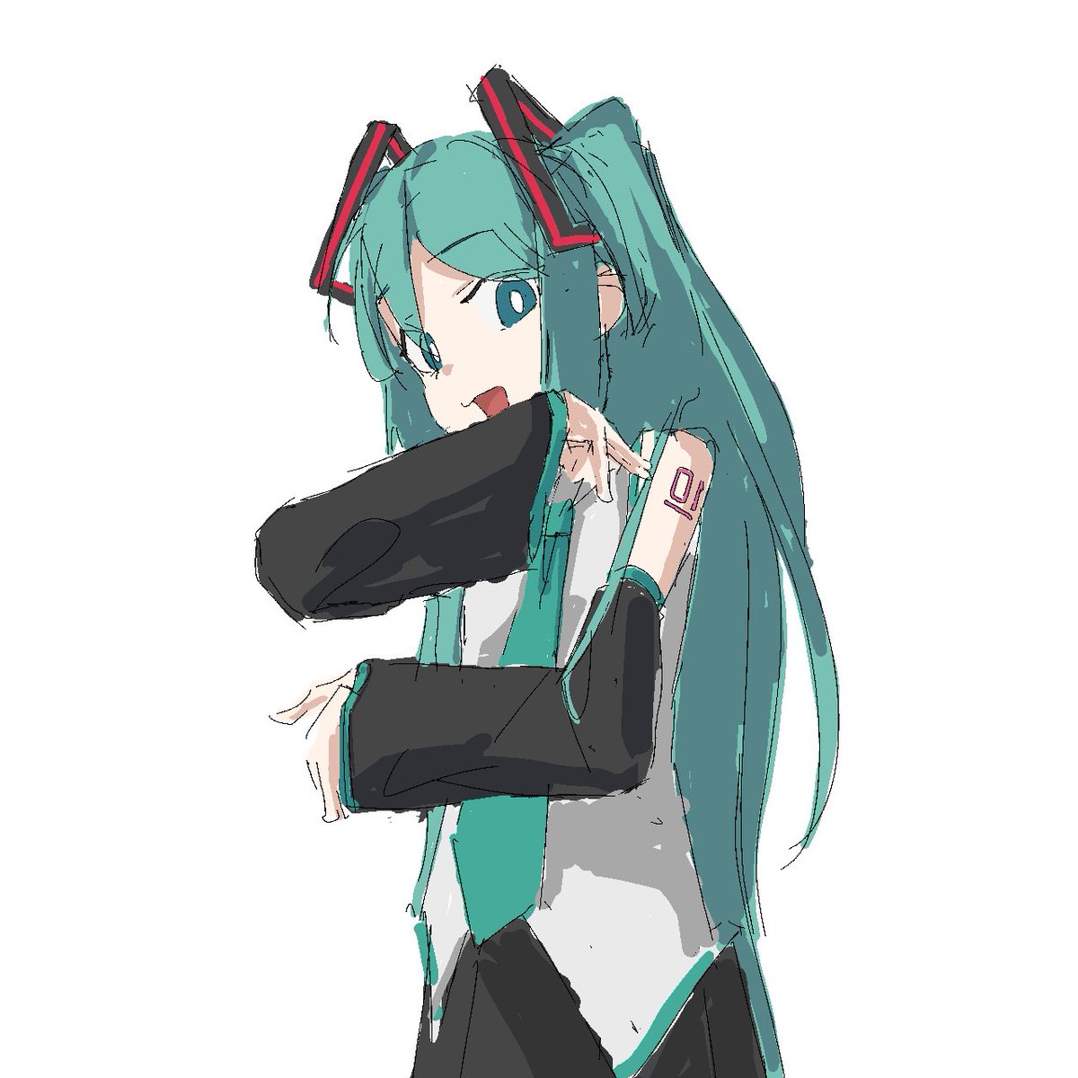 ochidasaku35951's tweet photo. 初音ミク　#イラスト https://t.co/WK19o3x6QL
