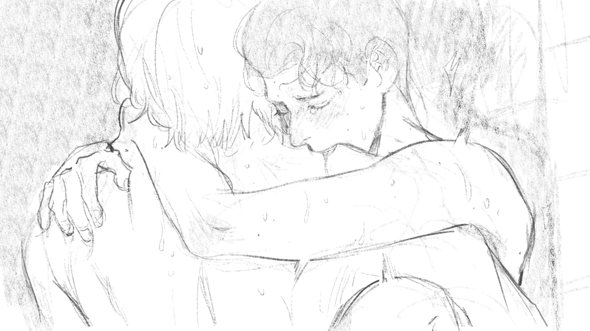 tamamako118754's tweet photo. hankcon 哎呀无论看多少遍都好喜欢这里啊啊啊啊啊，咬人小狗...🥺🥺🥺 https://t.co/Fb08Ua8Gqt