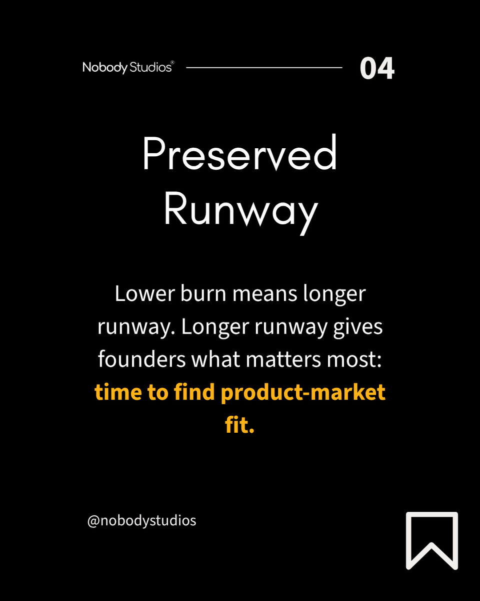 NobodyCrowd's tweet photo. Headcount is no longer the measure of startup capability. Leverage is.

AI automates execution, which means what matters most now is:
🎯 Customer empathy
🧠 Vision &amp; taste
⚡ Strategic judgment

Read the full breakdown: https://t.co/naxm89oZLJ

#NobodyStudios https://t.co/eSP9hiic0r