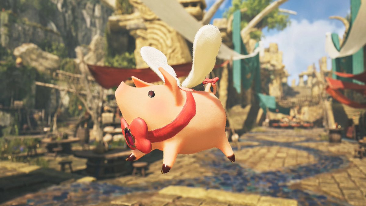 denfaminicogame's tweet photo. 『モンハンワイルズ：アセンダンス』配信時より、「作成済みキャラクターの再編集」が“身だしなみチケット”なしで無料でできるように
https://t.co/svWAvdIqLR

これまでチケットを購入したユーザー向けに「大天使プギエル☆」と「大魔王プギファー★」のチャームを12月3日に配信予定 https://t.co/HPyC30kd2T