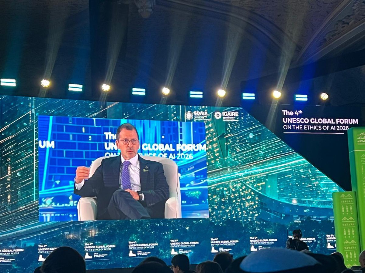 ShehadiKamal's tweet photo. On 15 September 2026, I participated in the High Level Ministerial Dialogue on AI, Multilateralism and Diplomacy, during the panel “Regional Cooperation in Action”, at the 4th #UNESCO Global Forum on the Ethics of Artificial Intelligence in #Riyadh.

The panel addressed the governance of AI. In my intervention, I stressed that governance should enable progress, innovation and experimentation, while building trust in the systems and solutions we deploy.

Effective AI governance should also serve national priorities, including better public services, preventive healthcare, inclusive education and greater economic efficiency. In #Lebanon, it should encourage innovation, entrepreneurship and career development, while remaining closely connected to the foundations of digital government, particularly cybersecurity, data governance, privacy protection, cloud policy and data classification.

Our challenge is to build these foundations while deploying AI solutions. This requires clear institutional roles, appropriate standards, and strong mechanisms for transparency and accountability.

في 15 أيلول 2026، شاركت في الحوار الوزاري رفيع المستوى حول #الذكاء_الاصطناعي والتعددية والدبلوماسية، ضمن جلسة "التعاون الإقليمي في العمل"، خلال المنتدى العالمي الرابع لليونسكو حول أخلاقيات الذكاء الاصطناعي في #الرياض.

تناولت الجلسة حوكمة الذكاء الاصطناعي، وأكدت في مداخلتي أن الحوكمة يجب أن تساهم في دعم التقدم والابتكار والتجربة، وأن تعزز الثقة بالأنظمة والحلول التي نعتمدها.

كما يجب أن تخدم حوكمة الذكاء الاصطناعي الأولويات الوطنية، من تحسين الخدمات العامة والرعاية الصحية الوقائية والتعليم الشامل إلى تعزيز الكفاءة الاقتصادية. وفي لبنان، نحتاج إلى حوكمة تشجع الابتكار وريادة الأعمال والتطور المهني، وترتبط في الوقت نفسه بأسس الحكومة الرقمية، ولا سيما الأمن السيبراني، وحوكمة البيانات، وحماية الخصوصية، والسياسات السحابية، وتصنيف البيانات.

ويكمن التحدي في بناء هذه الأسس بالتوازي مع تطبيق حلول الذكاء الاصطناعي، من خلال تحديد الأدوار المؤسسية، ووضع المعايير، وتعزيز الشفافية والمساءلة.

@UNESCO @SDAIA_SA @mitailebanon 
#لبنان #السعودية #الذكاء_الاصطناعي #حوكمة_الذكاء_الاصطناعي  #Lebanon #SaudiArabia #AI #AIGovernance #DigitalGovernment #الحكومة_الرقمية