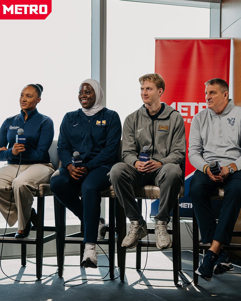 MetroConfHoops's tweet photo. Behind the scenes of our @ESPNPlus Tipoff Show, airing on Oct. 6 at 7 PM ET 📺 https://t.co/exYCFSxPLH