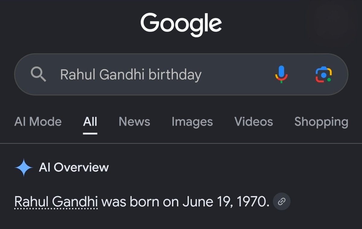wrendom's tweet photo. No, Rahul Gandhi's birthday isn't tomorrow https://t.co/jFv8BPvpqo