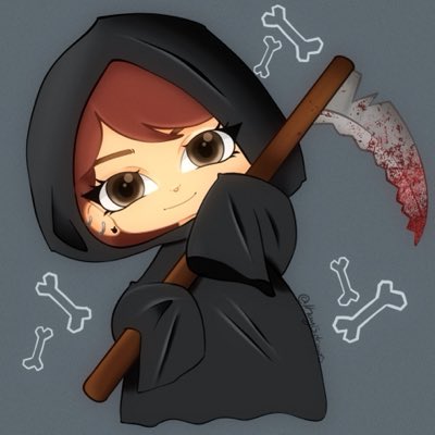 Kayyodraws's tweet photo. #NewProfilePic for the spooky season 👻🦴 also a hint of what I look like 👀🫡 

#spookyart #halloween  #digitalart #art #smallartist #illustration‌‌ #artshare https://t.co/zvkdLB0cZj