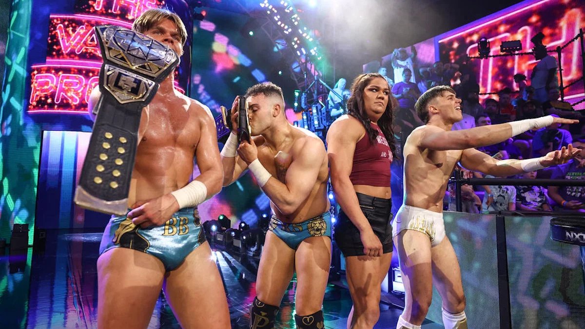 WrestleTalk_TV's tweet photo. JUST ANNOUNCED - 

Three of the 14 teams in the 2026 WWE Dusty Rhodes Tag Team Classic tournament are now confirmed:

- The Creed Brothers

- The Wagner Brothers

- The Vanity Project https://t.co/RDxxGLZP8T