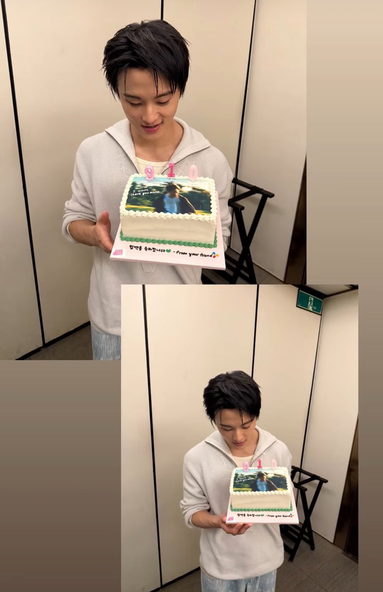arlynjong's tweet photo. ตอนเอิ้ดอู้ดก็ได้เค้ก ตอนมายเฟรนก็ได้เค้ก 🥹 มีแต่คนรักและเอ็นดูมาร์คจริงๆ ล https://t.co/SwGme2JZnN