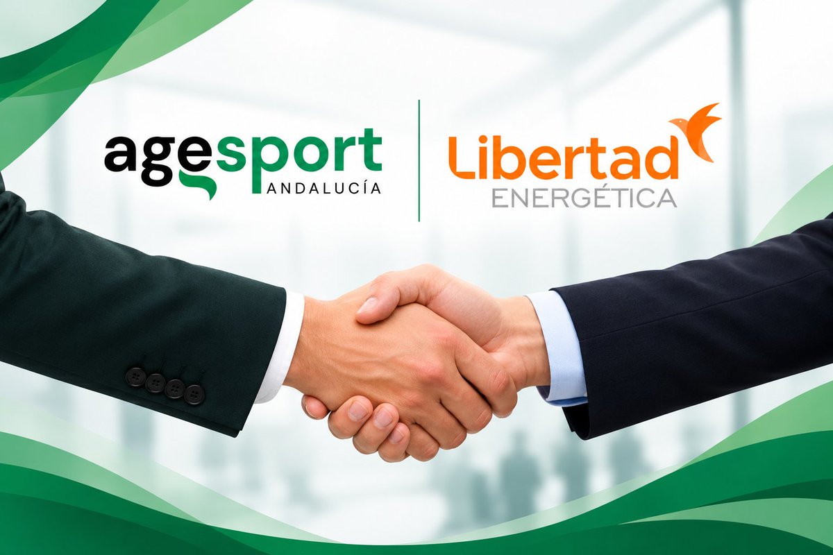 AGESPORT's tweet photo. 🤝 𝗡𝘂𝗲𝘃𝗮𝘀 𝗮𝗹𝗶𝗮𝗻𝘇𝗮𝘀 𝗽𝗮𝗿𝗮 𝘀𝗲𝗴𝘂𝗶𝗿 𝗮𝘃𝗮𝗻𝘇𝗮𝗻𝗱𝗼.

Desde 𝐀𝐆𝐄𝐒𝐏𝐎𝐑𝐓 agradecemos a 𝐋𝐢𝐛𝐞𝐫𝐭𝐚𝐝 𝐄𝐧𝐞𝐫𝐠é𝐭𝐢𝐜𝐚 su confianza y compromiso como entidad patrocinadora de la Asociación.

💚 Seguimos sumando juntos. https://t.co/ydmLlkanNm