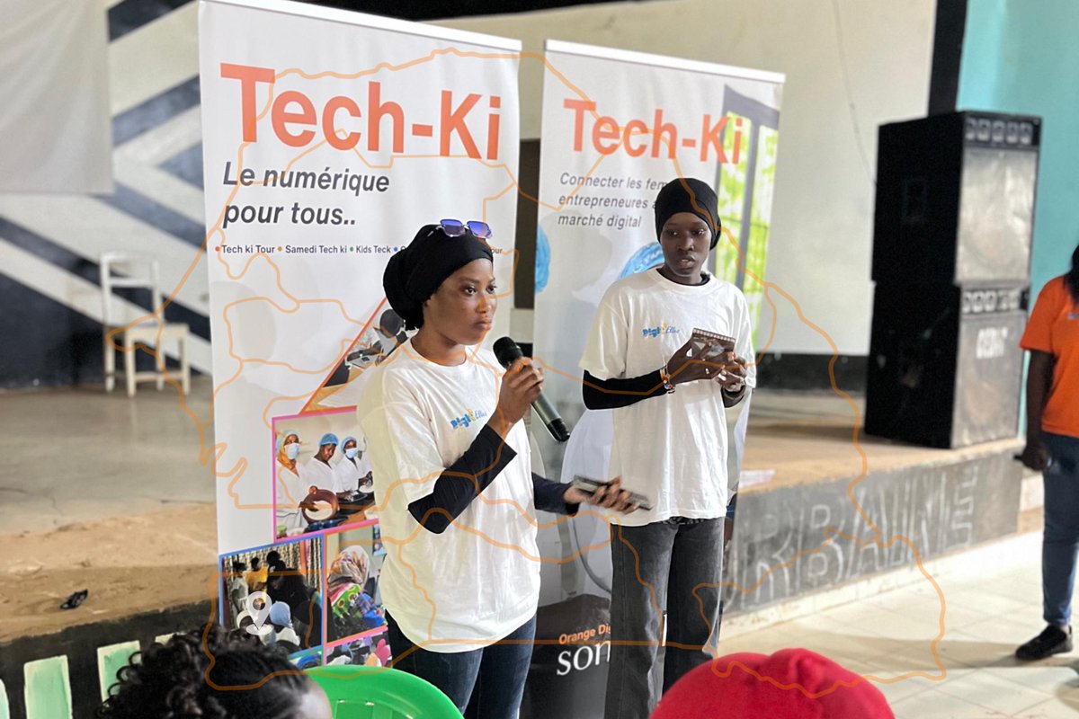 ODCSenegal's tweet photo. Digit’Elles Tour à Bignona

Une semaine d’activités pour sensibiliser, acculturer et initier les populations au numérique, avec un focus sur l’intelligence artificielle.
Pour cette étape, @Digit’Elles Tour bénéficie de l’accueil et de l’accompagnement de la Cour royale.

#TechKi https://t.co/si8K3LZH7h