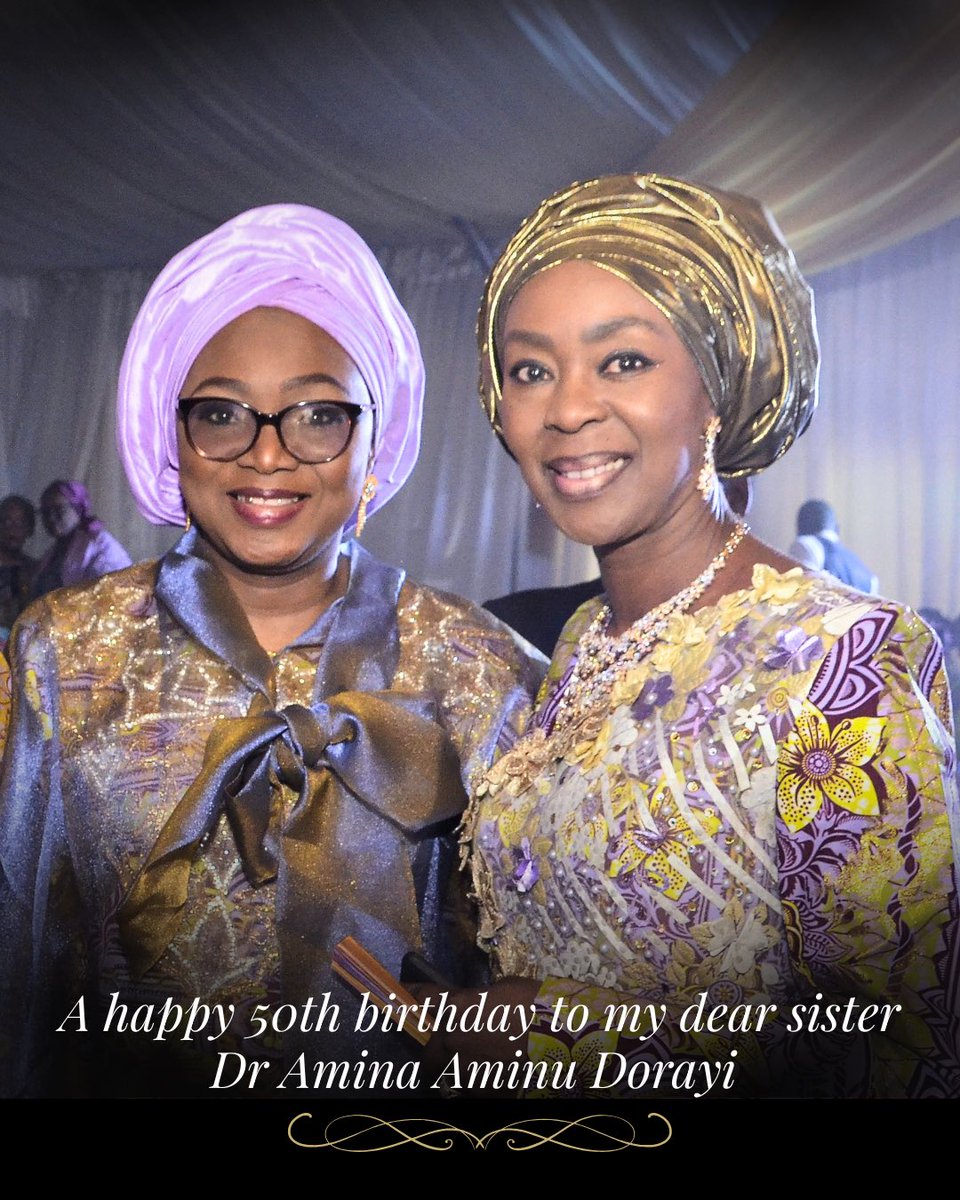ToyinSaraki's tweet photo. Over the weekend, my dear sister Dr @AminaDorayi celebrated her 50th birthday, and I join her family, friends and colleagues across the global health community in wishing her a truly blessed birthday. 

As Nigeria Country Director and Regional Portfolio Director for West and Central Africa at @PathfinderInt and co-Chair of Women in Global Health Nigeria @WGHNigerin @WomeninGH, Amina has devoted her career to widening access to quality health care for women, girls and underserved communities, most recently chairing the Technical Advisory Committee of the Gender and Inclusion Summit 2026 in Abuja. 

May this new decade bring you abundant good health, happiness and peace, dear Amina. Happy 50th birthday!

#HappyBirthday
#WellbeingForAll