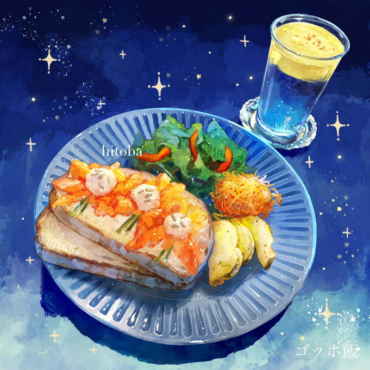 hitoba_'s tweet photo. おやつスケッチまとめ🍰 https://t.co/mlytpCZXmm