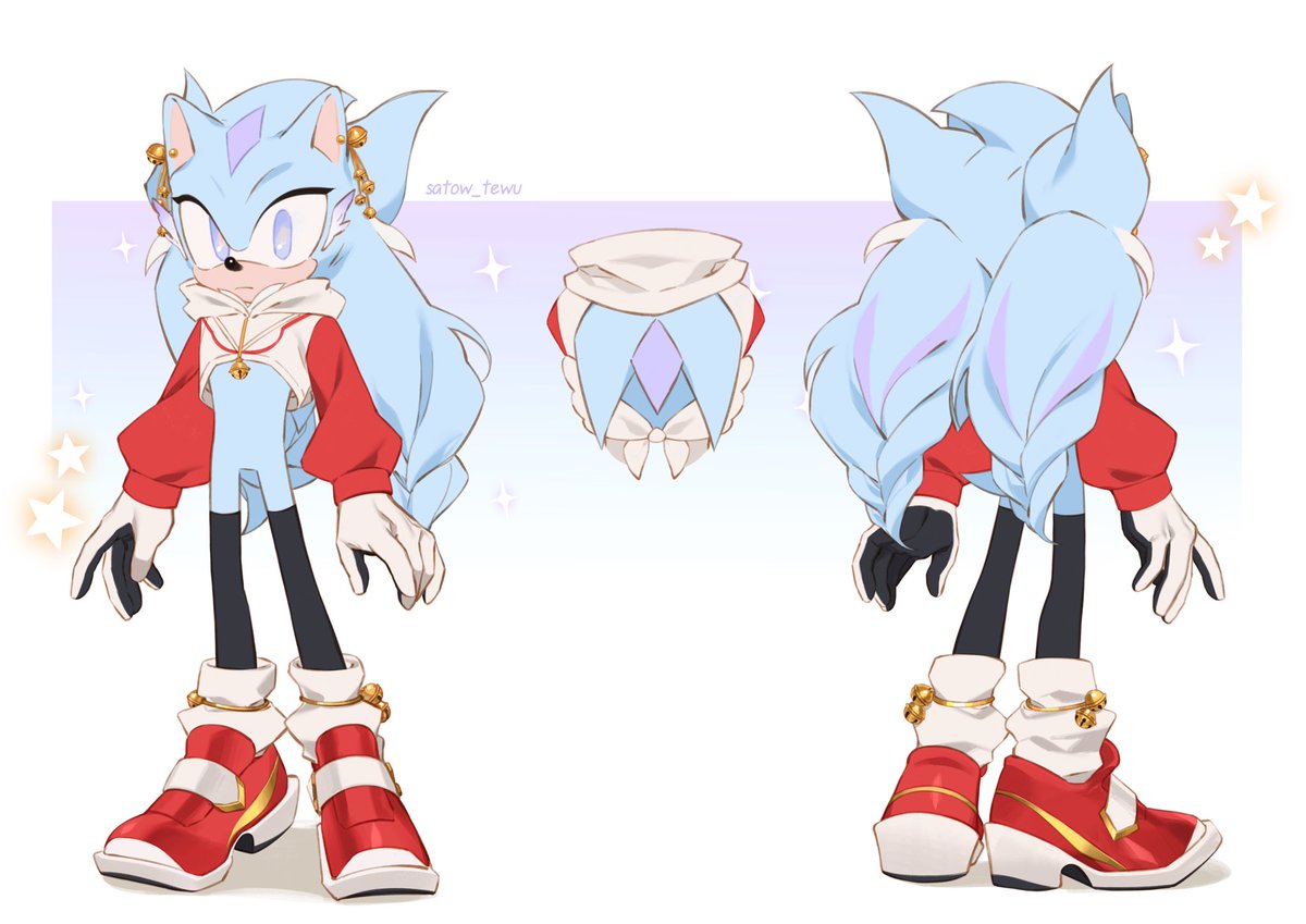 satowte's tweet photo. Character design comm🩵 thank you! 
#sonadowfankid https://t.co/KuGz4tls0o