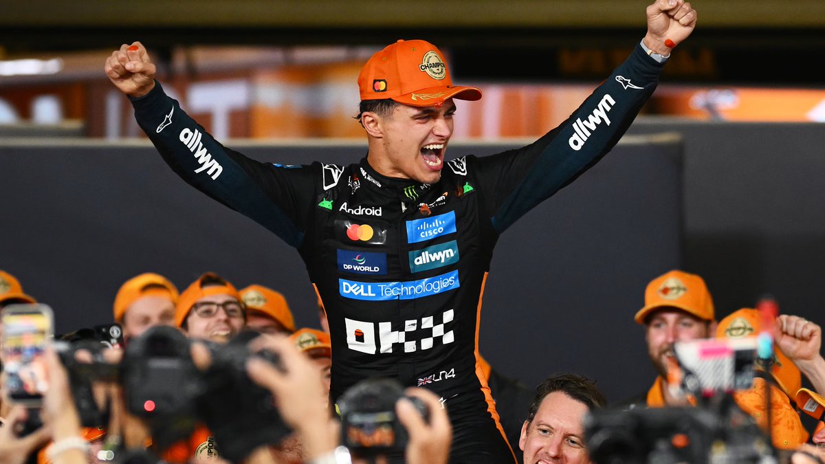 F1BigData's tweet photo. Kimi Antonelli has already secured 8 victories this year, more than the 7 Lando Norris needed to become champion last season https://t.co/k1Jq5g6fX9