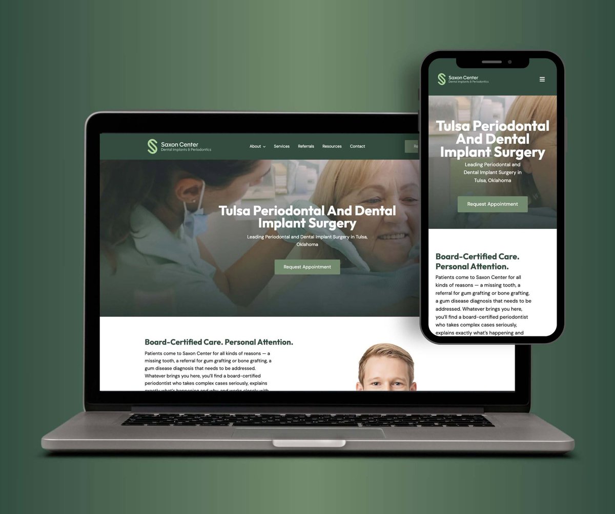 firesourcemedia's tweet photo. Fire Source Media recently launched a new website for Dr. Matthew Saxon, DDS, MS, and the Saxon Center. Take a look!⁠
⁠
https://t.co/B17nnuSxwU
⁠
#webdesign #webdevelopment #digitalmarketing https://t.co/BmPXzGWi1Y