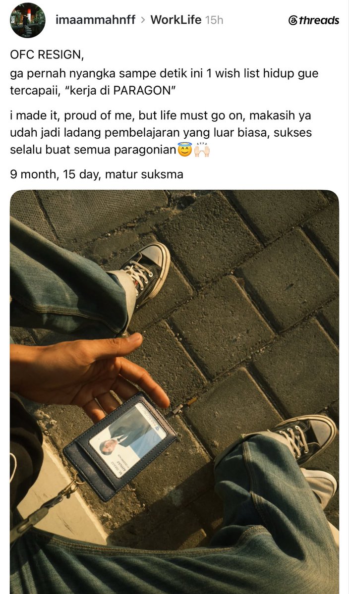 KampusUpdate's tweet photo. Rata2 org resign dari paragon kenapa yaa https://t.co/2cBfwTg6XD