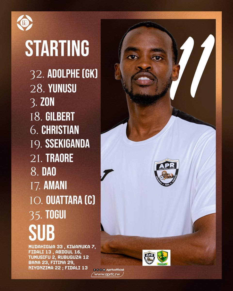 aprfcofficial's tweet photo. THE STARTING XI
#APRFC #CLUBGIANT #BKPROLEAGUE https://t.co/aw0nObMaLA