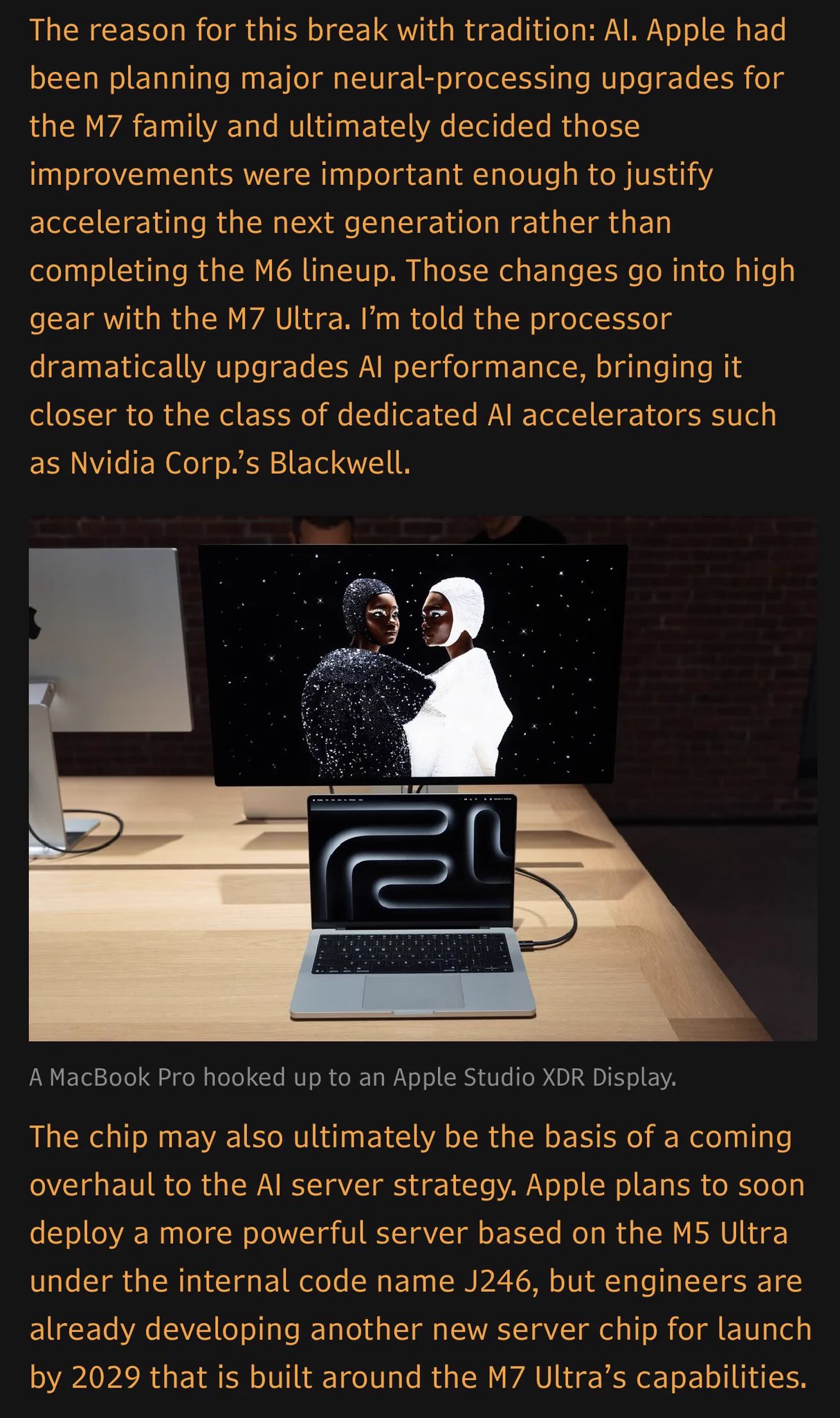 Apple's M6, M7 and M8 Chips Show How AI Is Reshaping the Company