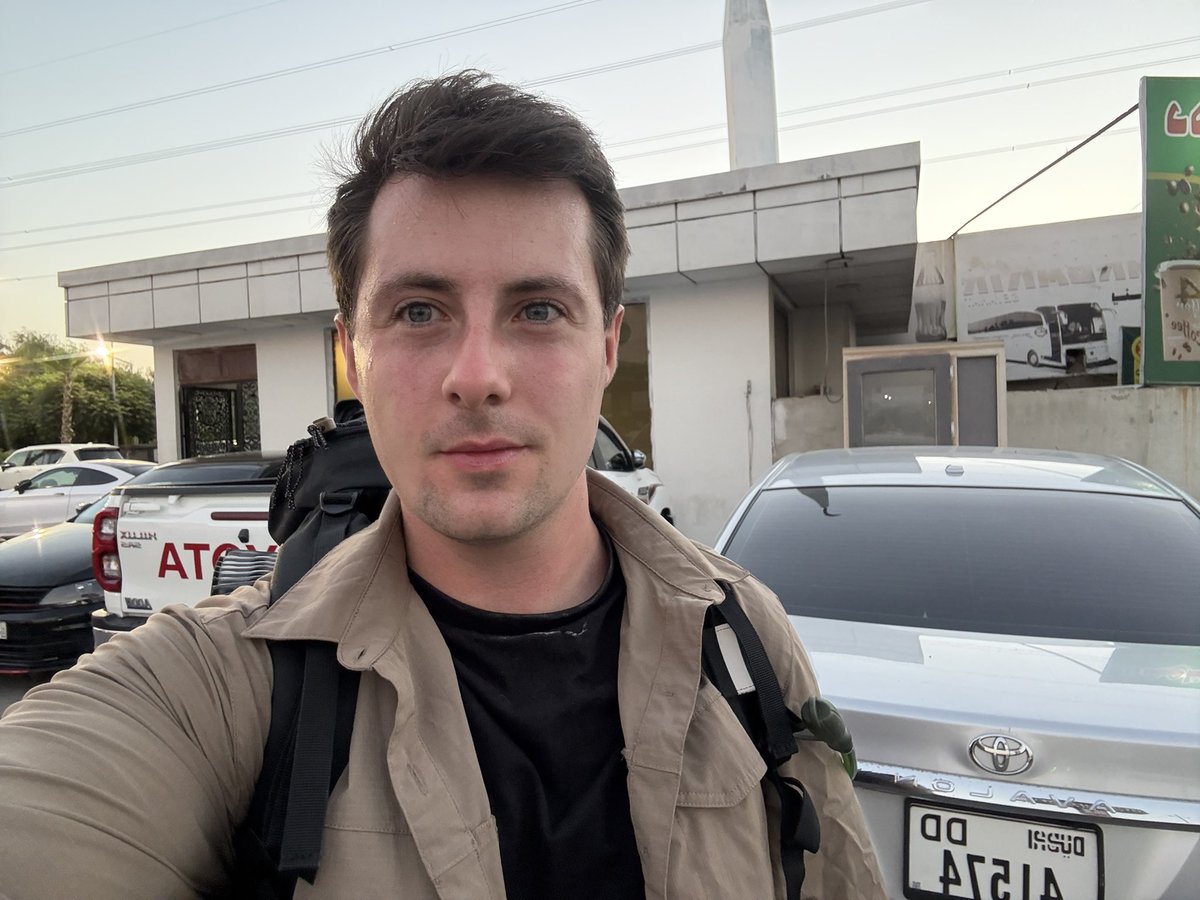 Lordmiles's tweet photo. Day 1 of walking the entire length of Iraq (658 miles!) to recover from a breakup 

I walked 48km (30 miles) or 4.52% of the country. 

I met a lot of cool people along the way, and I’m excited for tomorrow. Thankyou for having me as your guest! https://t.co/FIb7SYfjwR