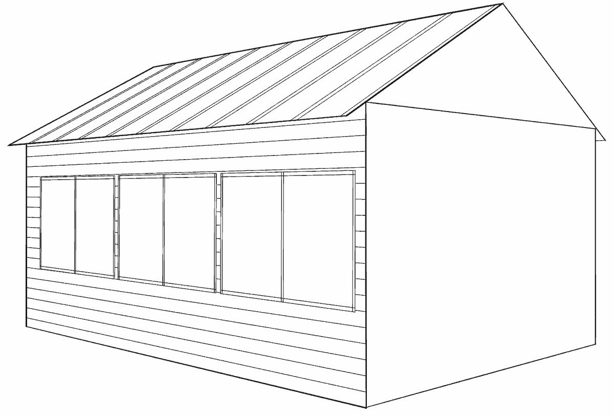 komutai's tweet photo. こういった屋根とか、壁とか、窓とか1回の操作で描けてしまうじゃないですか！ https://t.co/SI8PUUejjX
