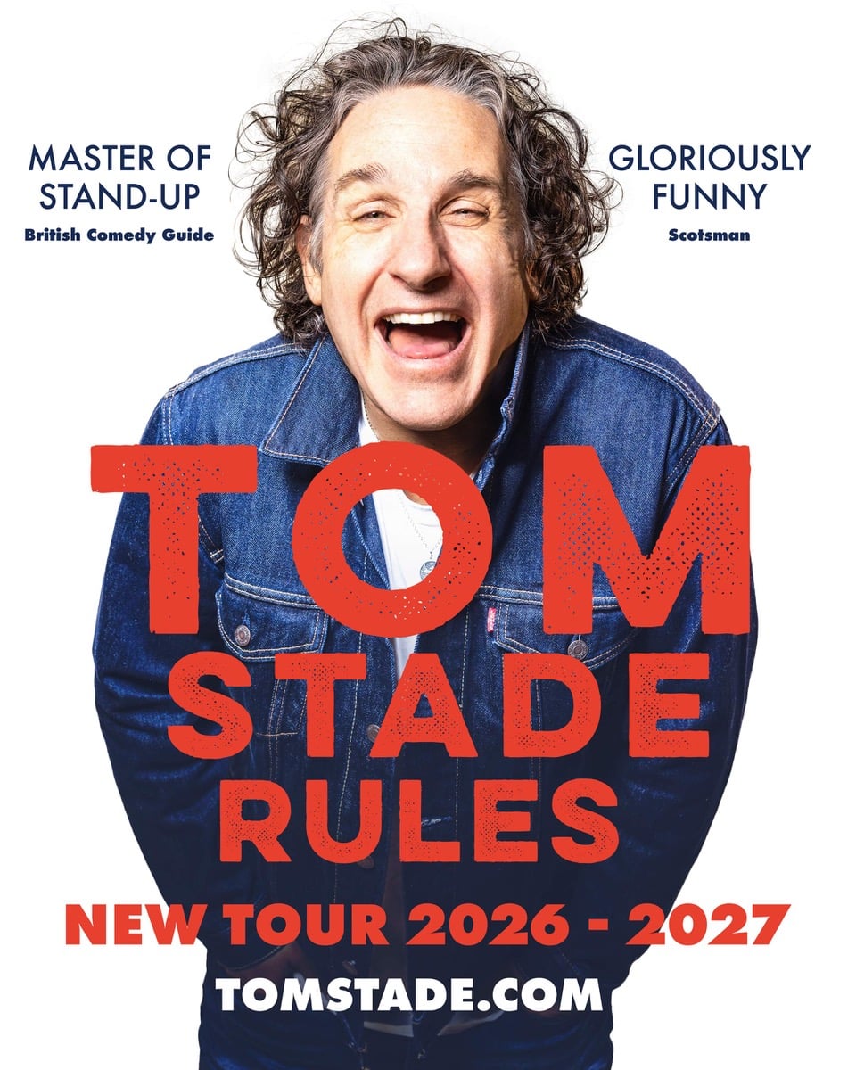SwindonArtsCent's tweet photo. 🚨 Swindon comedy fans – you can't miss this! 🚨

Canadian powerhouse Tom Stade is bringing his brand-new show to town, armed with contagious charm and gloriously unfiltered wit.

📆Sun 22 Nov 2026 https://t.co/s1c1Mg8zAW