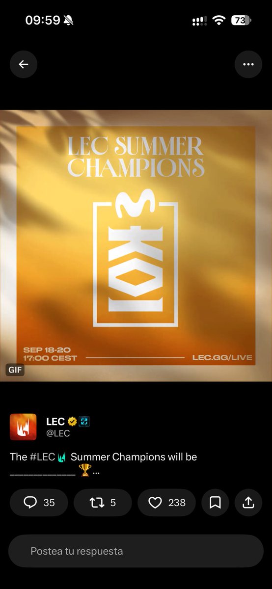 SoyTavoxs's tweet photo. @LEC https://t.co/4aLuCs6DSF