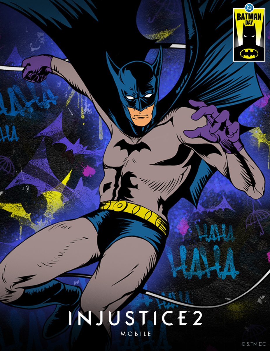 Injustice2Go's tweet photo. Rule the Night as Classic Batman in #Injustice2Mobile! 🦇 

#BatmanDay2026 https://t.co/JM1MXGJRnd