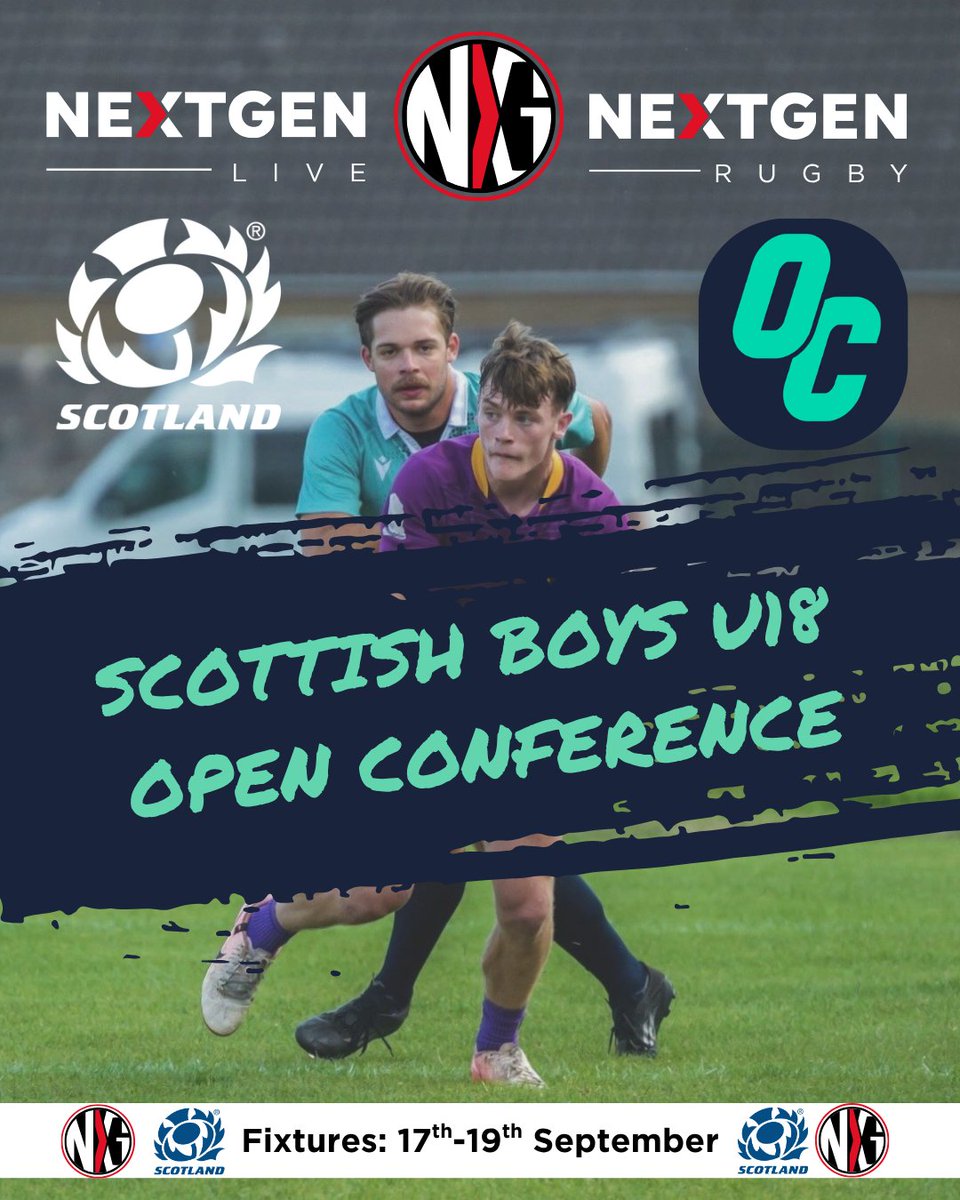 Next_Gen_Live's tweet photo. Schools Rugby: Scottish Weekend Preview | 17th-19th September

Another crucial weekend in the U18 Open Competition, and an early start to the action too! Plus more LIVE action on Saturday!

Here's our full preview of all the Scottish action this weekend!

https://t.co/Dzf9sULD6H https://t.co/ZS44iqq6nF