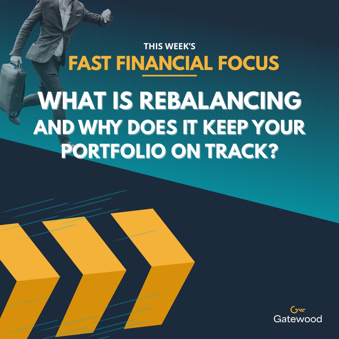 GatewoodWealth's tweet photo. 💡 This week's Fast Financial Focus: What Is Rebalancing—and Why Does It Keep Your Portfolio on Track?

Rebalancing realigns your portfolio back to its original target allocation of stocks, bonds, and other assets after market movements cause it to drift—because left unchecked, your portfolio could become riskier or more conservative than intended. It's like rotating your car's tires: you do it regularly to ensure even wear and maintain performance over the long haul.

#FastFinancialFocus #GatewoodWealth #FinancialPlanning #WealthManagement #FinancialLiteracy #Rebalancing #InvestmentManagement #AssetAllocation #PortfolioStrategy #LongTermInvesting

Explore more financial insights on our blog: https://t.co/WR6HyeIxsy

Content in this material is for general information only and not intended to provide specific advice or recommendations for any individual.

This is a hypothetical example and is not representative of any specific investment. Your results may vary.