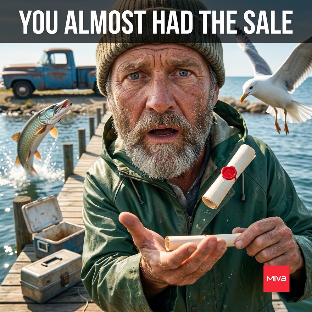 miva's tweet photo. 70% of shopping carts are abandoned. A 3-email recovery sequence — sent at 1hr, 24hr, and 72hr — recovers up to 15% of them. The sale was almost yours. #Ecommerce https://t.co/5GfuZM2bOj