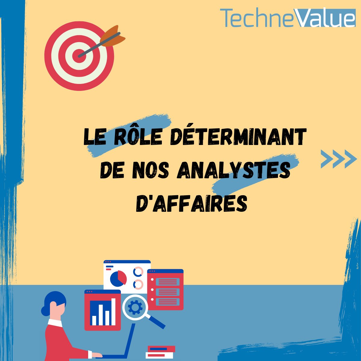 TechneValue's tweet photo. La réussite d'un projet dépend beaucoup de la capacité à adapter la solution au contexte du client. 📊🧩C'est pourquoi le rôle de nos analystes d'affaires est crucial. 👥✨
Visitez notre site web ou téléchargez la brochure pour en savoir plus : https://t.co/kUHOWmq9Bz #consulting https://t.co/jEbNC2H8Gl