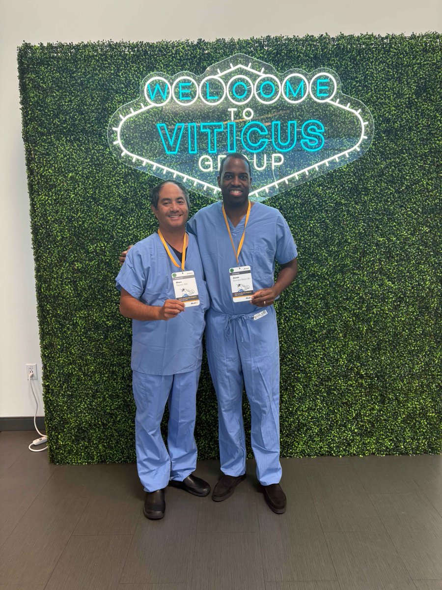DrShrouderHenry's tweet photo. Dr. Jason Shrouder-Henry recently attended a seminar with Stryker focused on the latest advancements in robotic-assisted shoulder replacement.
He is committed to learning, advancing his expertise and bringing that knowledge back to his patients every day. 💙
#DrJasonShrouderHenry https://t.co/Z6Cge7SJRx
