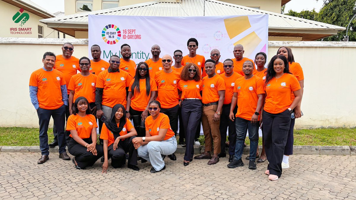 IrisSmartTech's tweet photo. Identity day at Iris Smart Technologies was such a wholesome reminder of how important identity is to access, inclusion, and opportunities.
Happy Identity Day!
#identityday #MyIDMyRight #IDDay #myidentitymyshadow @ID4Africa https://t.co/iHuPEZudsb