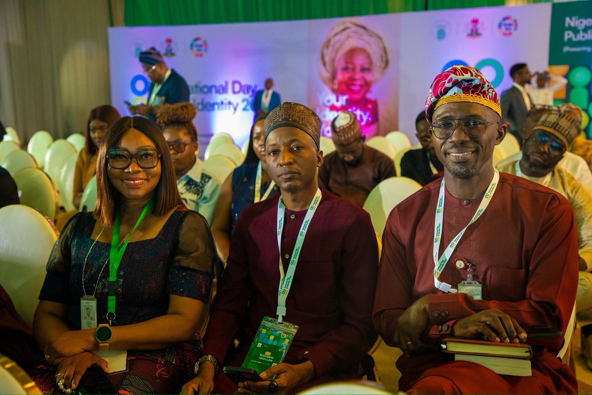 Galaxybackbone's tweet photo. GBB Joins NIMC to Celebrate National Day of Identity 2026

Galaxy Backbone Limited (GBB) joined government leaders and key stakeholders today at the State House, Abuja, for the National Day of Identity 2026, organised by NIMC.

Representing the MD/CEO, Hon. Olusegun Olulade, Executive Director, Customer Centricity & Marketing, led GBB’s delegation, alongside members of the top leadership team.

With the theme, “Nigeria’s Digital Public Ecosystem: Powering Africa’s Digital Economy,” the event reinforces the importance of trusted identity, secure data and connected digital infrastructure.

As Nigeria advances its digital public infrastructure, GBB remains committed to enabling secure connectivity and data exchange that strengthens government services and creates greater value for citizens.

A stronger Nigeria. A more connected Africa.

#NationalDayOfIdentity2026 #GalaxyBackbone #NIMC #DigitalNigeria #DigitalPublicInfrastructure #dataexchange 
@HonSegunOlulade @Galaxybackbone @IbrahimAdeyanju