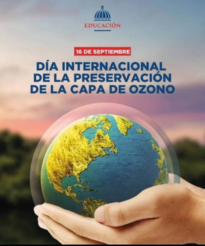 FocSanto's tweet photo. Proteger la capa de Ozono es un compromiso de todos
Los países del mundo.
#Cuba 🇨🇺 #CubaMined #DMESantoDomingo https://t.co/GSrCtDHeQu