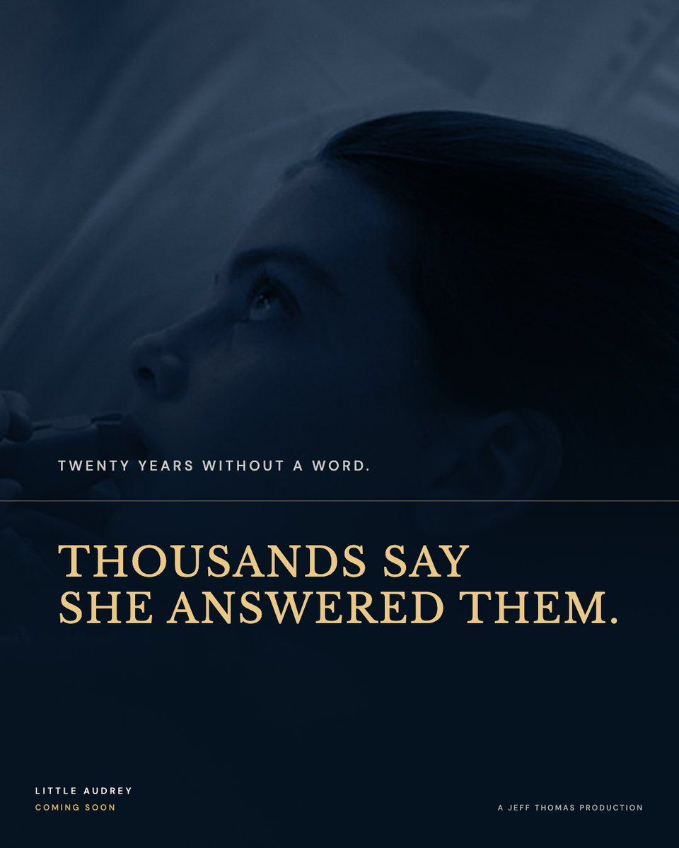 LittleAudreyFlm's tweet photo. Her story deserves to be told. 🌹 LITTLE AUDREY — an extraordinary story of faith, suffering, love, and hope. Discover the film at https://t.co/wqRzTHFu3J.

#LittleAudrey #Faith #Hope #Love https://t.co/0nxmdRhnH4