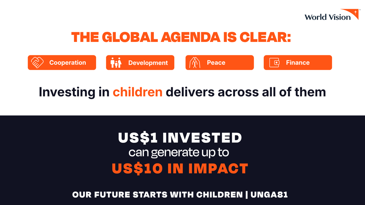 WorldVision tweet picture