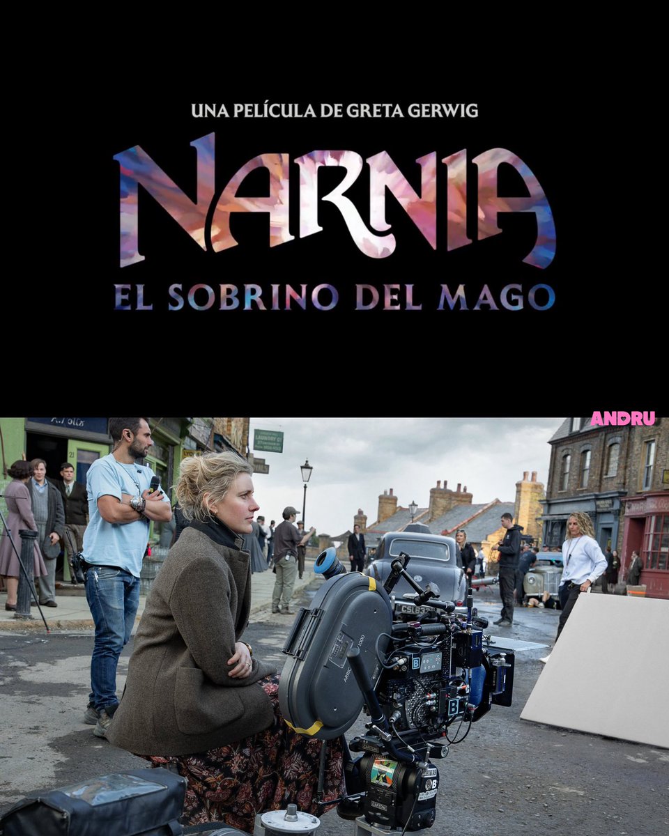 andrugeek's tweet photo. ¡BOMBA! 🦁 Tenemos el primer vistazo de la nueva película de Las Crónicas de Narnia dirigida por Greta Gerwig que se llamará “El Sobrino del Mago” y llegará a cines el 11 de febrero de 2027. https://t.co/IqdsS1cAD5