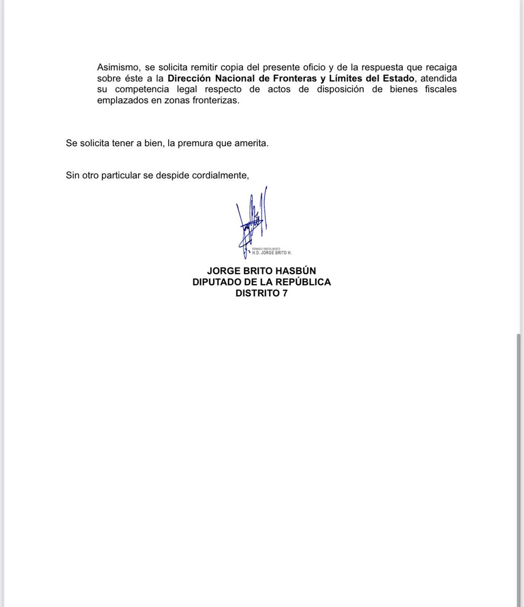 jorbritoh's tweet photo. Gran noticia para Chile. La presión ciudadana fue clave y nosotros también hicimos nuestra parte, oficiando a Bienes Nacionales para pedir antecedentes y frenar la venta de las islas Arturo y Sin Nombre, en Tierra del Fuego.

Hoy el gobierno da pie atrás.

La soberanía e interés nacional no se rematan.

Acá, nuestro oficio con fecha 8/09👇🏽
