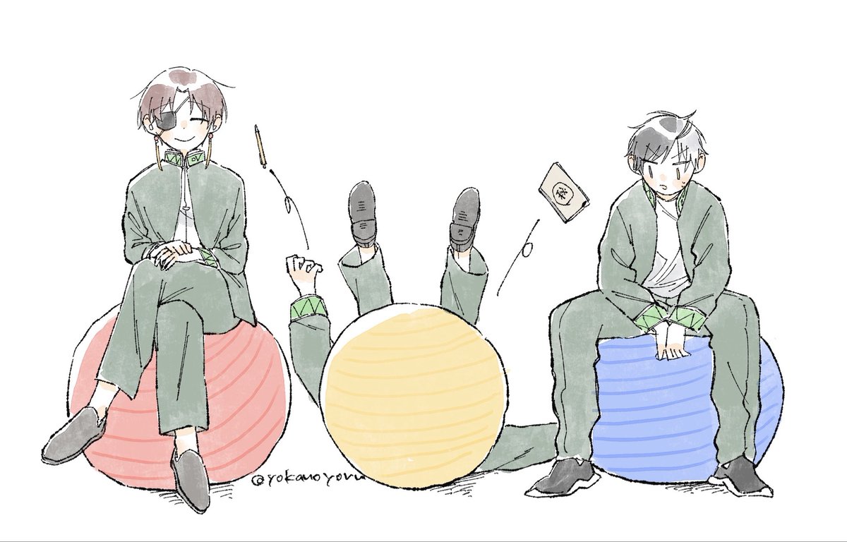 yokanoyoru's tweet photo. すにさ、バランスボールに…
乗れる/乗れない/乗れる https://t.co/vhRAngu24v