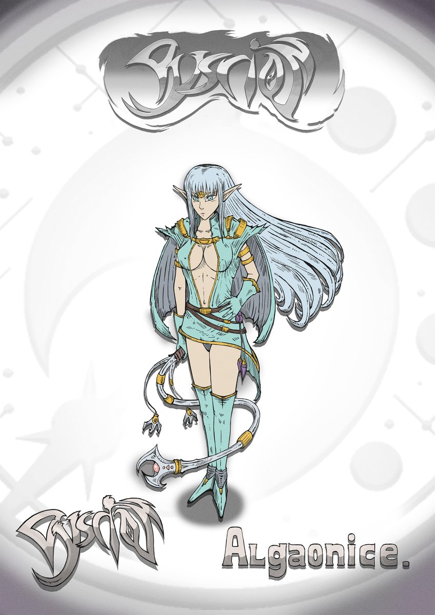 BuraiRgm's tweet photo. Algaonice art - Pysrion Story Character Design 

Algaonice a crystallomancer whose tragic love for Captain Howe became the anchor that sparked the Great Sundering and birthed the Sea of Fire.

#animeart #art #drawing https://t.co/NkZZ3JSAZK