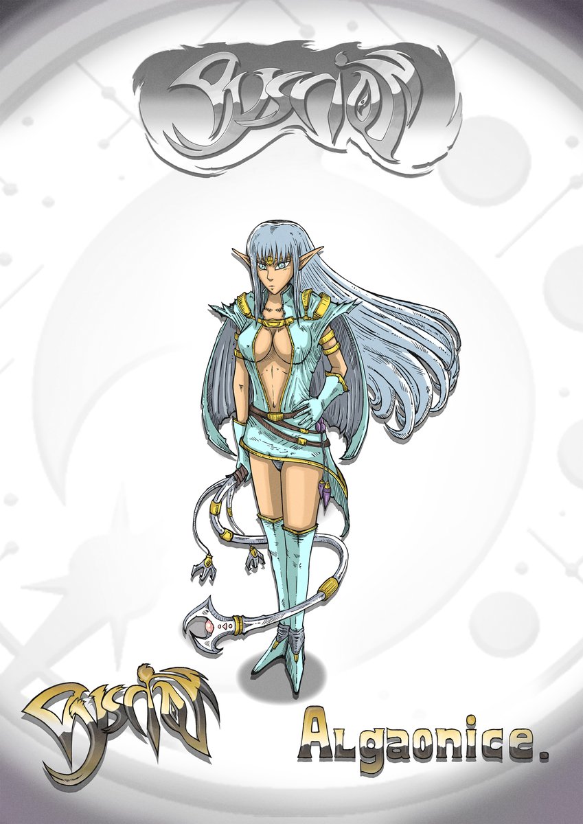 BuraiRgm's tweet photo. Algaonice art - Pysrion Story Character Design 

Algaonice a crystallomancer whose tragic love for Captain Howe became the anchor that sparked the Great Sundering and birthed the Sea of Fire.

#animeart #art #drawing https://t.co/NkZZ3JSAZK
