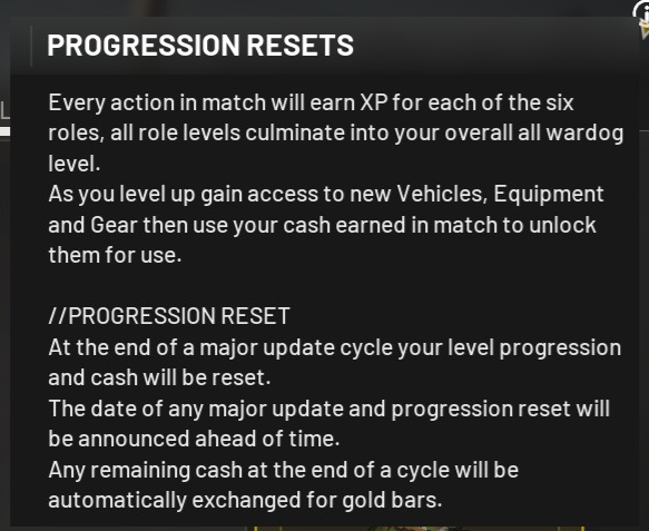 Steigerzz's tweet photo. @Brammflakes @WARDOGS I think the biggest issue is going to come at the end of this Season when people find out there progression resets. 😑

Hopefully the Dev team works on a casual and season server options.

Let the sweats grind the season stuff and let the casuals keep there levels and gear https://t.co/JbWClhPNuL