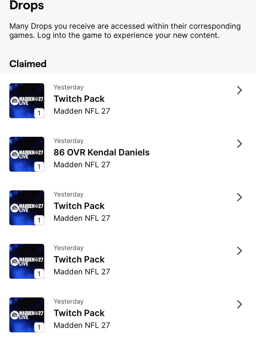 sambaker716's tweet photo. @Drini @EASPORTS_MUT They gotta give us the card first ! It’s more fair then redux ed reed rn 

Claimed all received nothing https://t.co/kwfUUKfX84