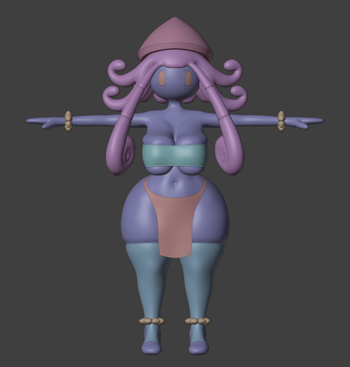 _Mr_Nbdy_'s tweet photo. Been working on a Commisioned Avi of Tapu Lele, just working on clothing her.

#commissionㅤ  #vrchat #vrchatavatar #wipart #tapulele #WIPㅤ  #pokemonㅤㅤㅤ #nsfwㅤㅤ https://t.co/NPMt6TA9cb
